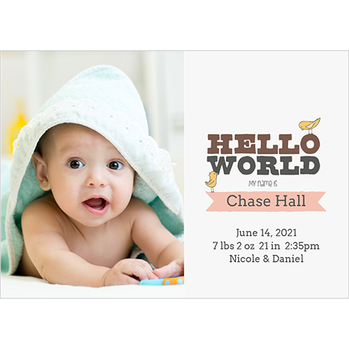 New Baby Hello World